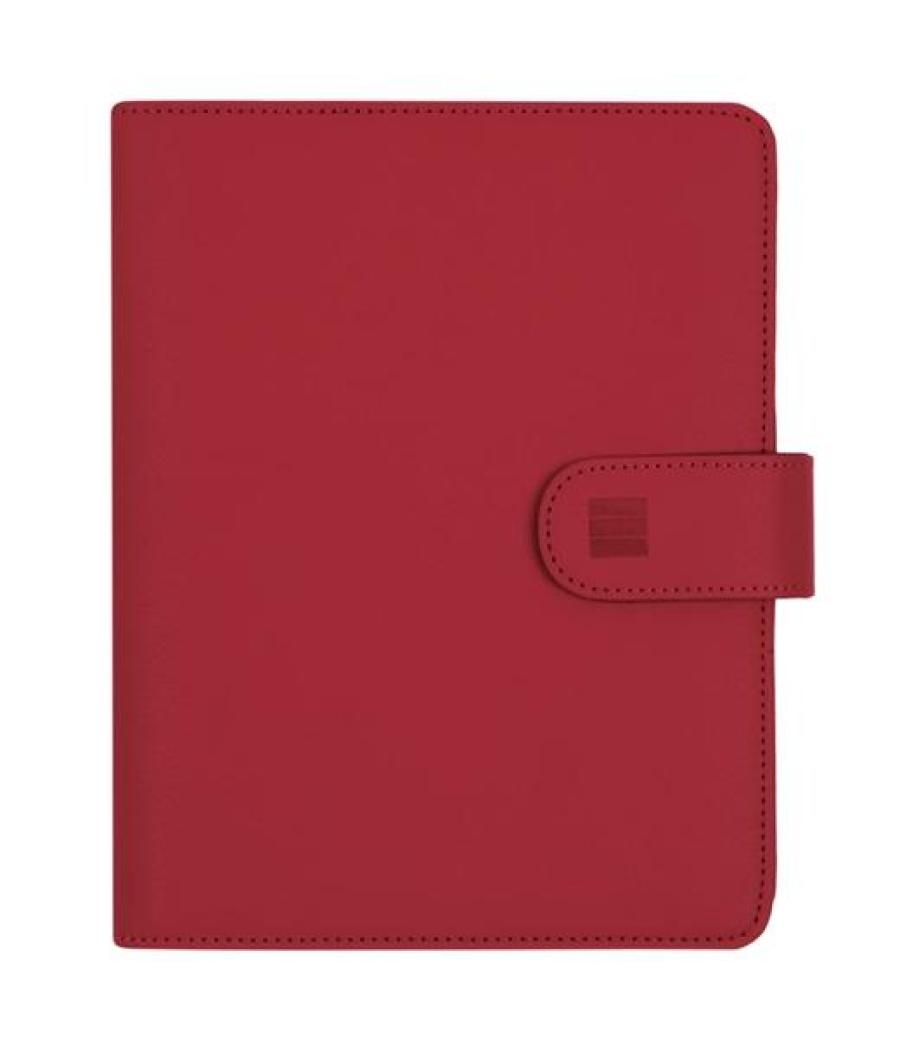 Finocam agenda organizador open troya anillas 500-117x181mm svv funda sintética burdeos 2026