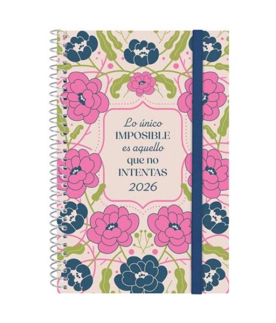 Finocam agenda espiral design collection e5-117x181mm svh tapa pp imposible 2026