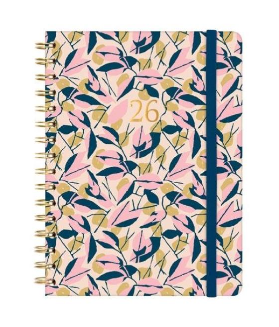 Finocam agenda espiral you e10-155x212mm svh tapa dura hojas 2026