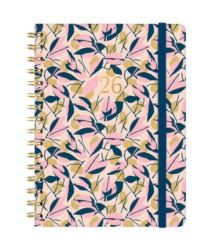 Finocam agenda espiral you e10-155x212mm svh tapa dura hojas 2026