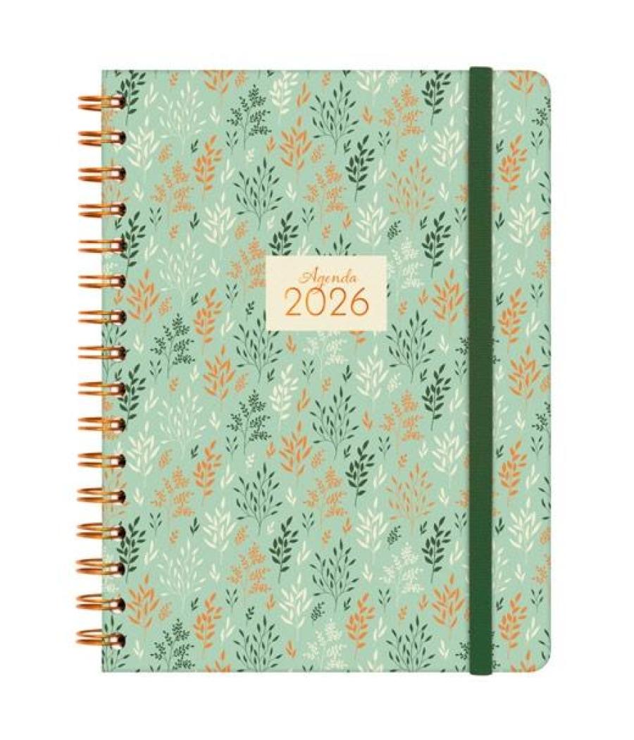 Finocam agenda espiral you e10-155x212mm svh tapa dura trigo 2026