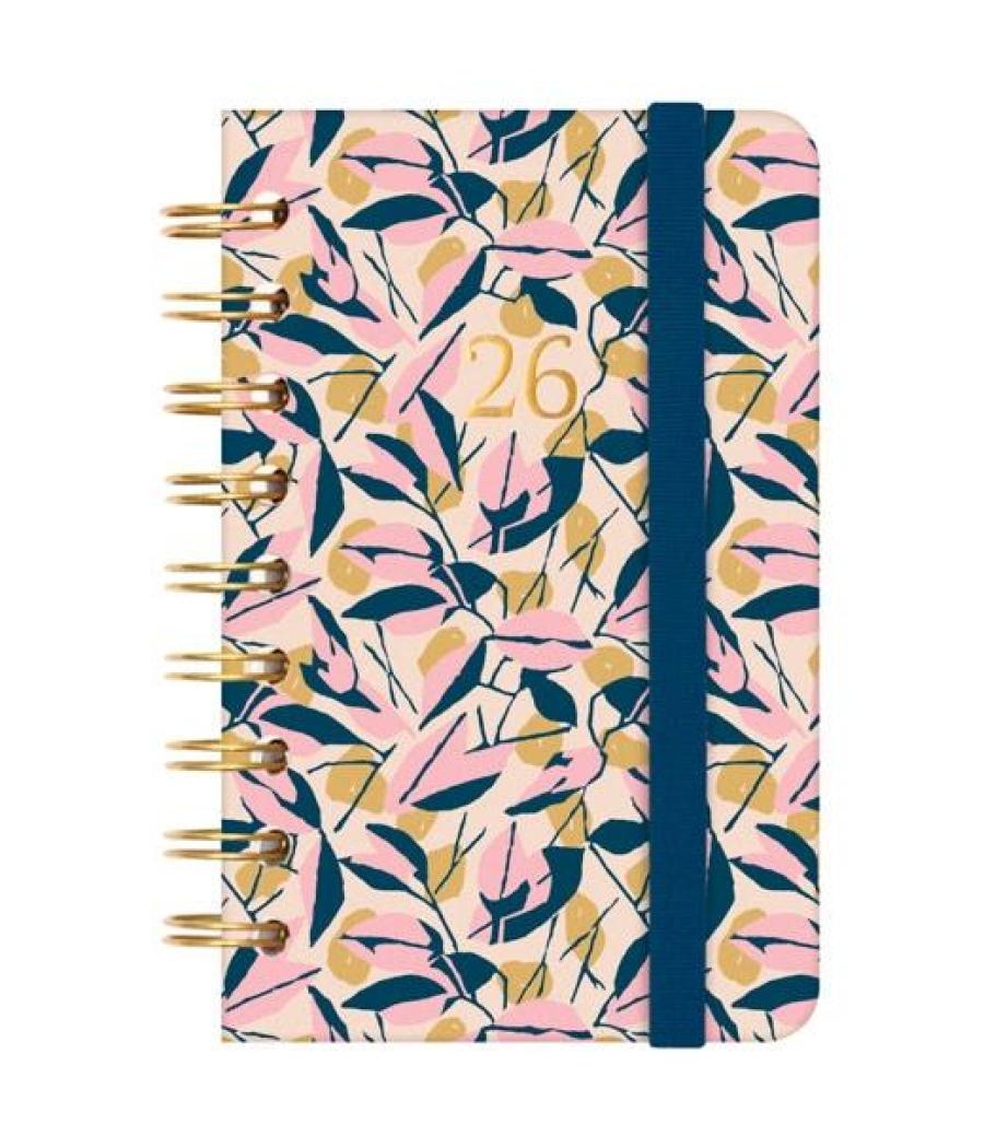 Finocam agenda espiral you e3-79x127mm svh tapa dura hojas 2026