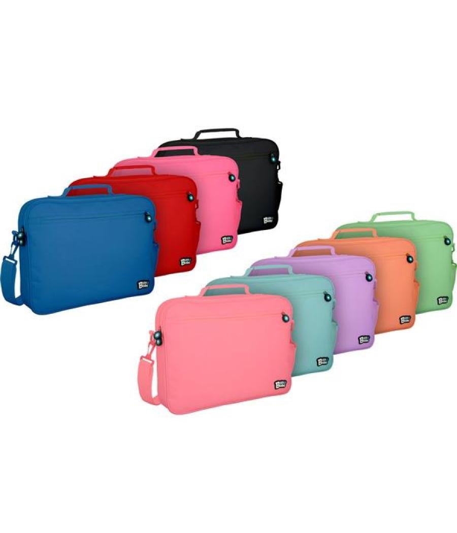 Grafoplás bandolera bits&bobs 38x28x6cm cremallera tira ajustable y asa negro