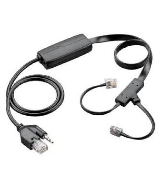 Hp poly cable descolgador negro apc-43 para teléfonos cisco ehs
