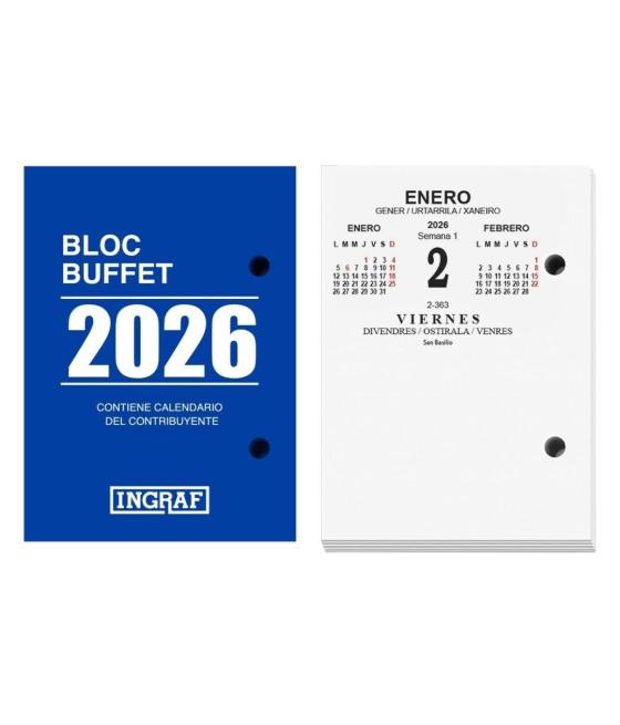 Ingraf bloque bufete castellano 2026