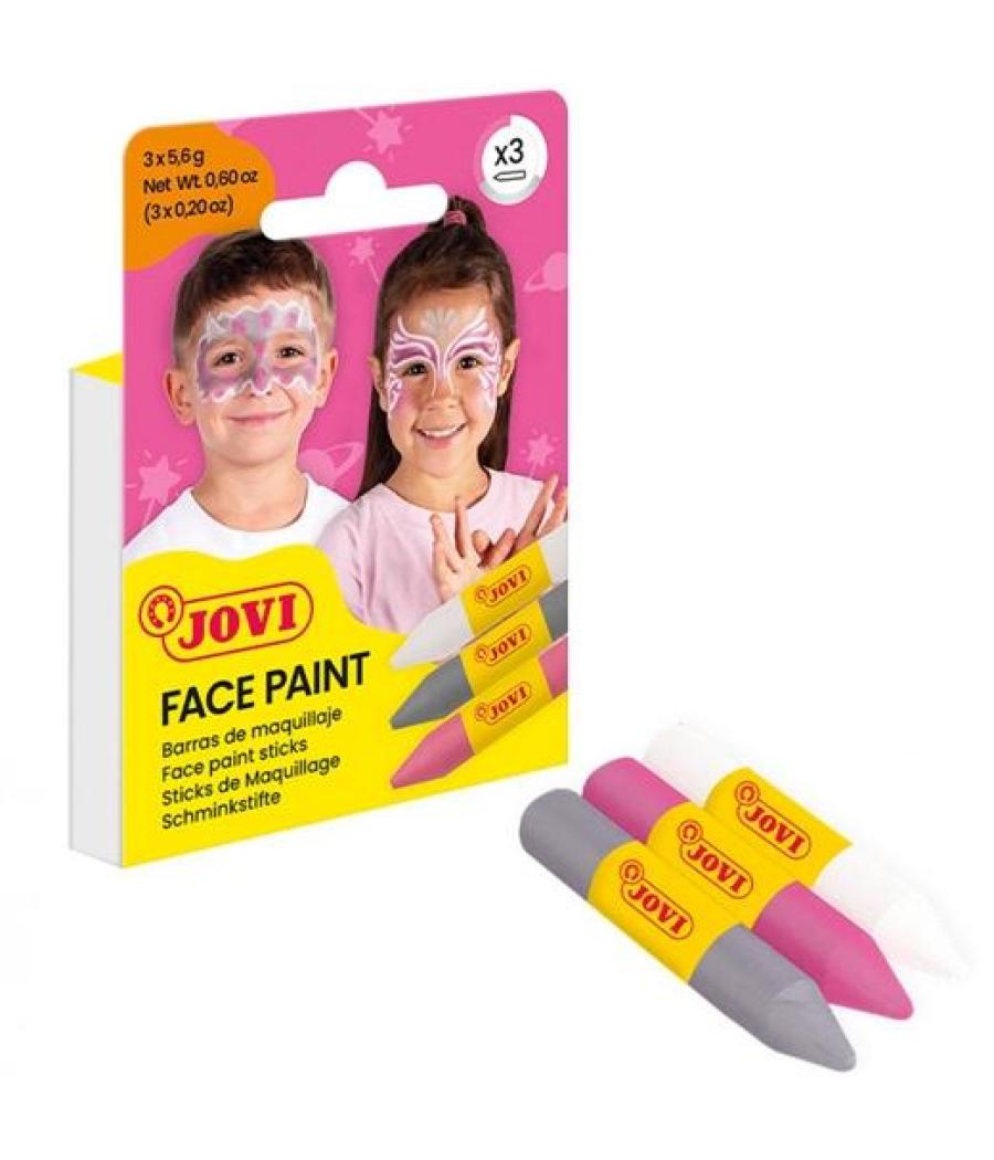 Jovi maquillaje estuche 3 barras fantasy
