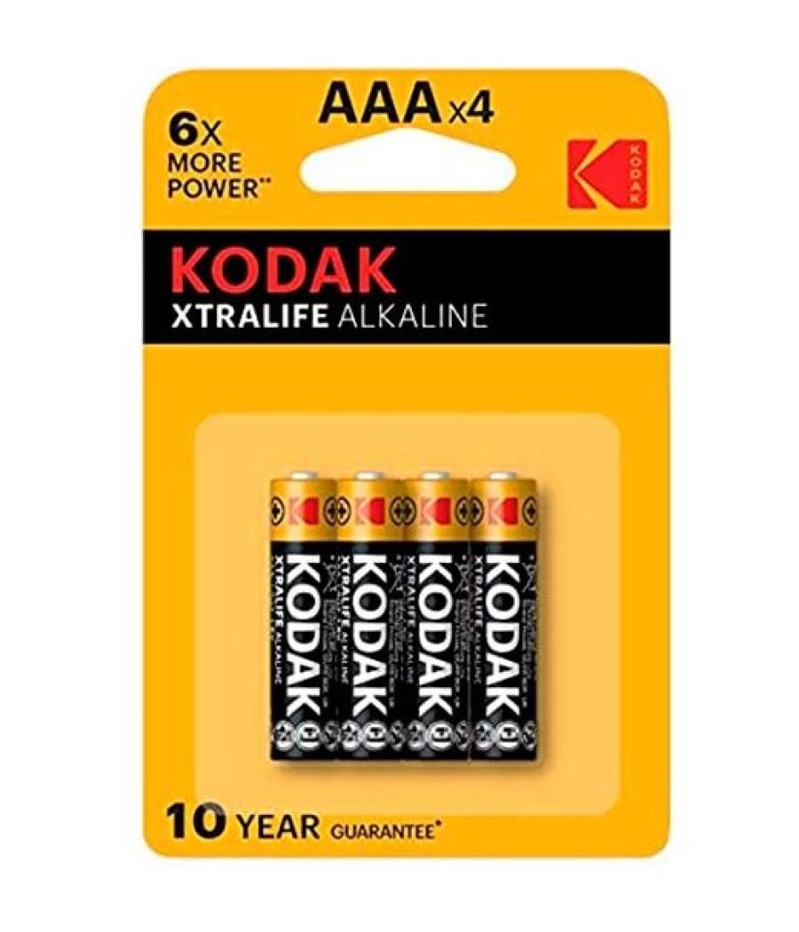 Kodak pilas extralife alcalina 4ud lr03 aaa blister