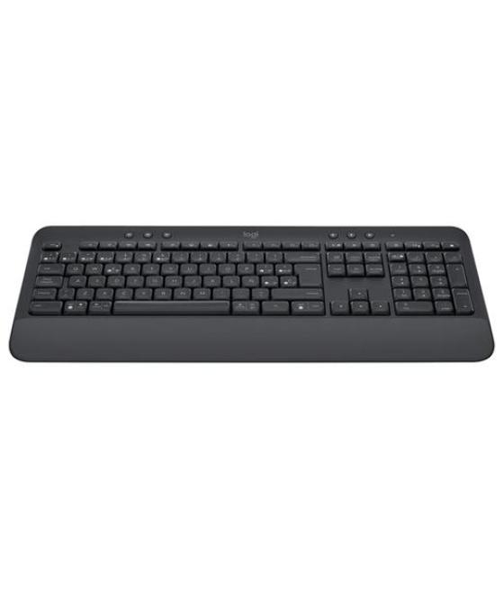 Logitech teclado inalámbrico k650, usb bluetooth grafito