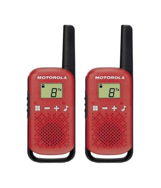 Motorola walkie talkie t42 rojo