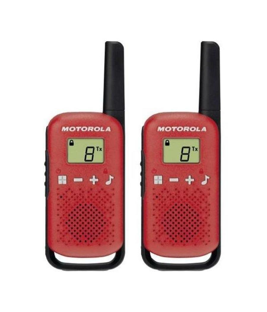 Motorola walkie talkie t42 rojo