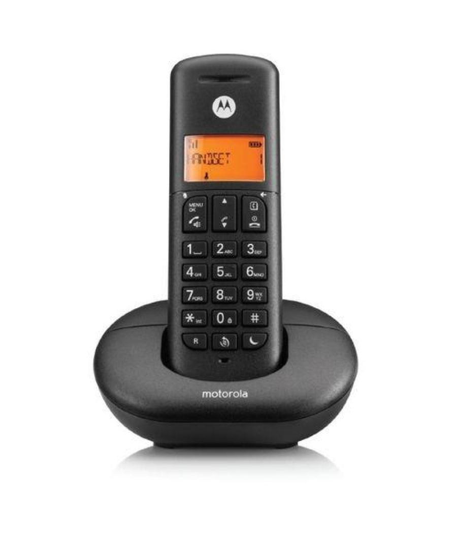 Motorola telefono inalambrico e201 negro dect digital