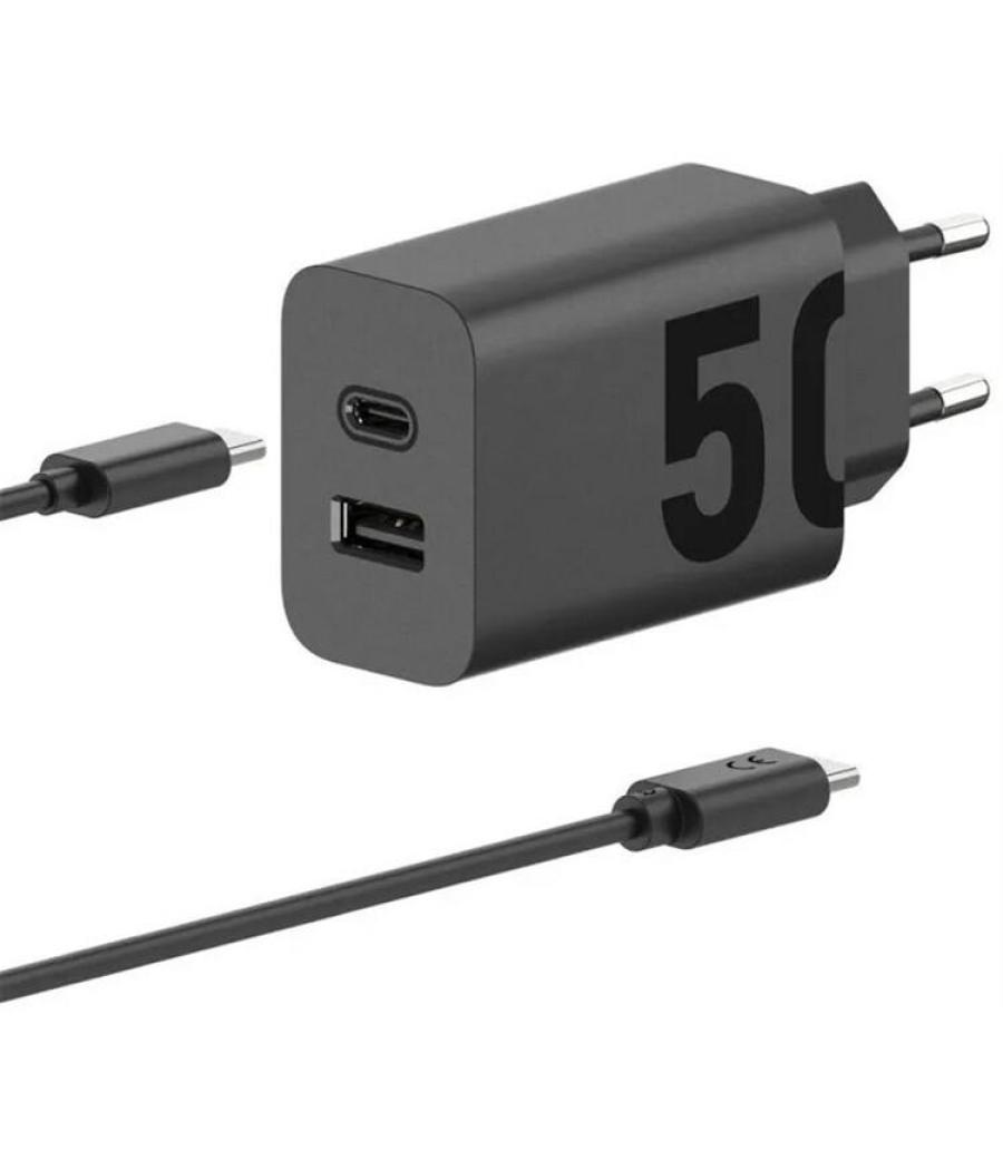 Motorola cargador pared con cable usb-c turbo power 50w