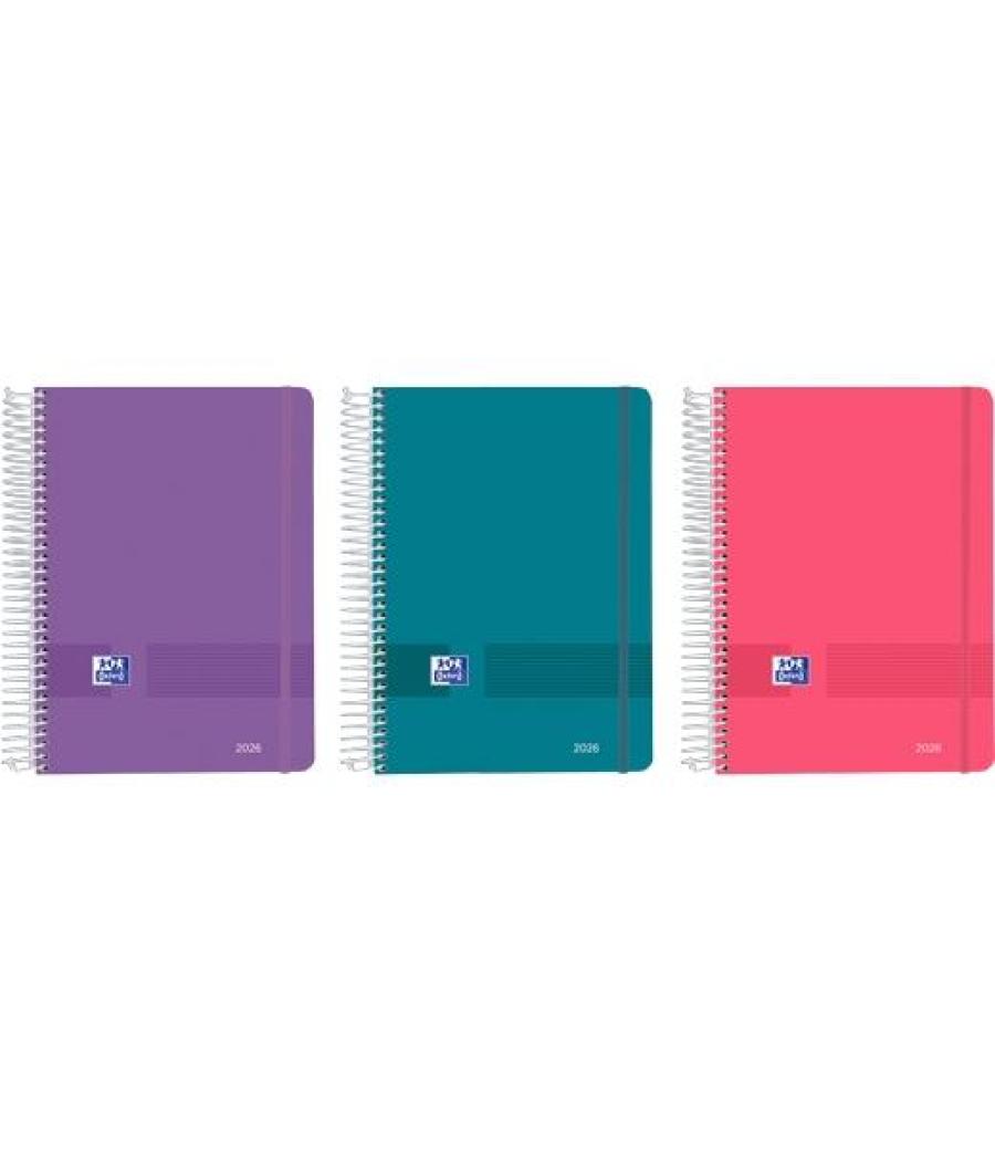 Oxford agenda anual live&go espiral a5 320h dp c/surtidos vivos 2026