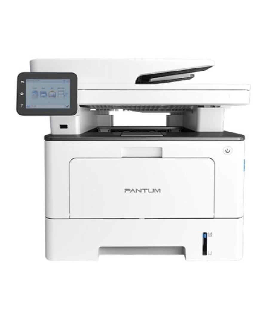 Pantum equipo multifuncional láser monocromo a4, 3 en 1 - 2400 x 2400 ppp -42 ppm - capacidad: 250 hojas - opcional (2*550 hojas