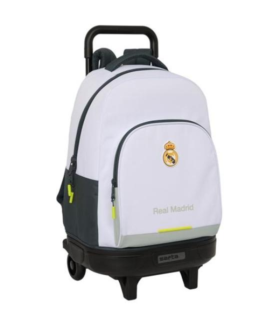 Safta mochila gde. c/ruedas compact extraible real madrid equipación 25/26