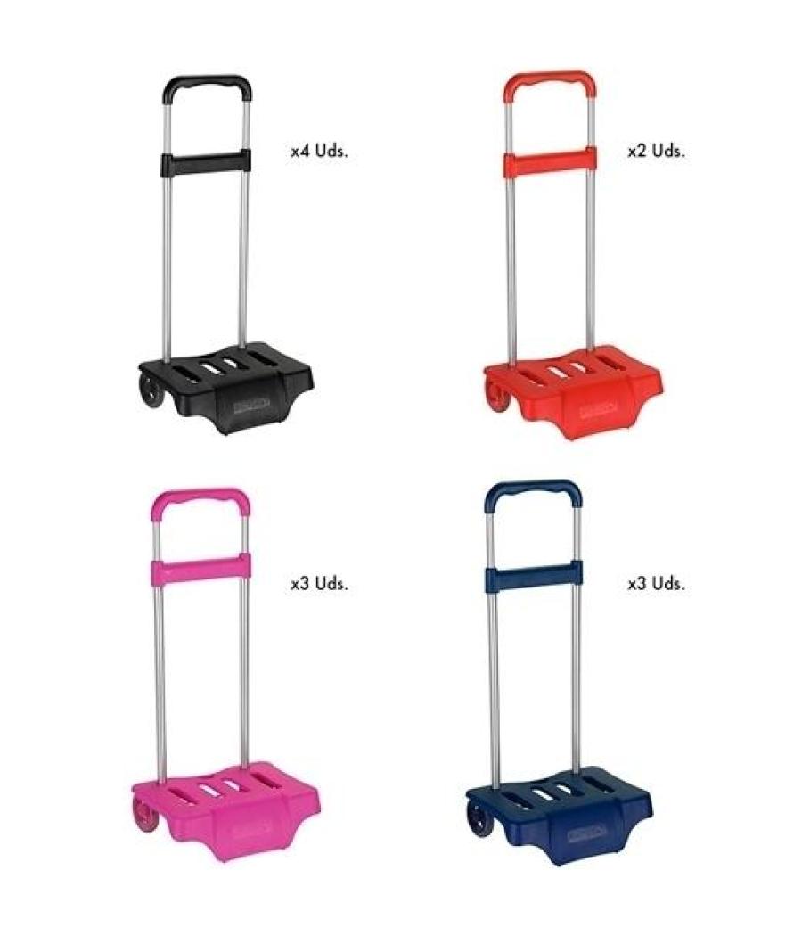 Safta portamochilas mod.905 trolley color fucsia