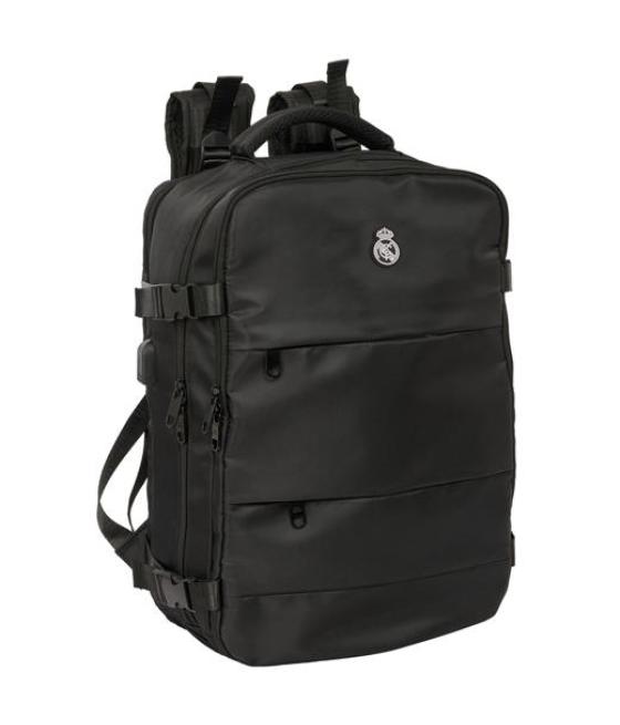 Safta mochila viaje cabina portátil 15,6" real madrid negro