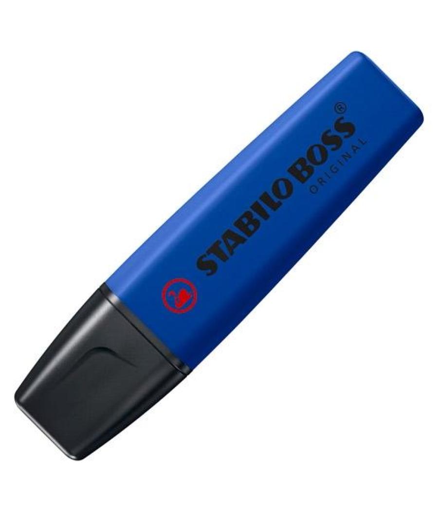 Stabilo marcador boss original naturecolors wildflower edition azul marino