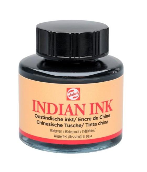 Talens tinta china frasco 30ml negro