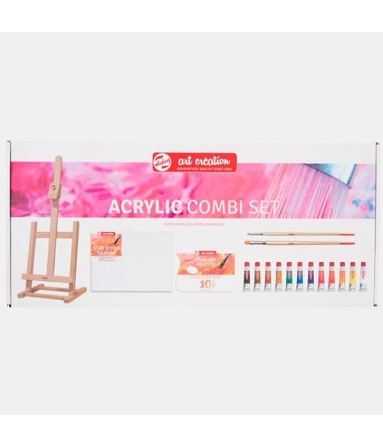 Talens art creation set acrílico combi 12 tubos x 12ml colores surtidos