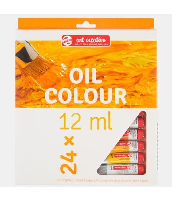 Talens art creation set óleo 24 tubos x 12ml colores surtidos