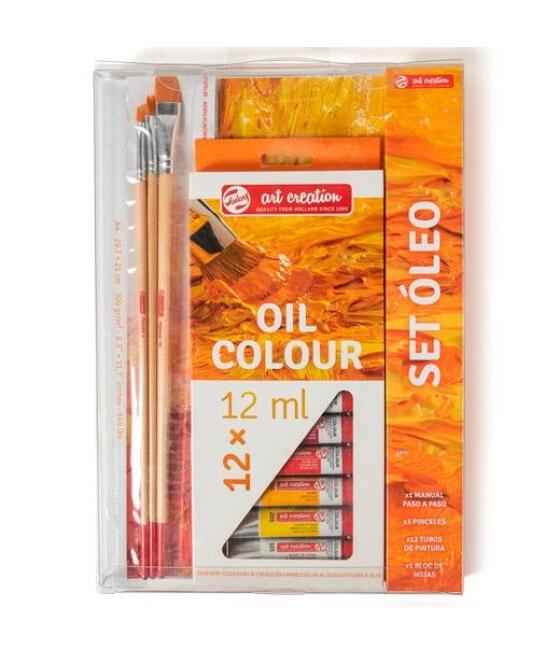 Talens art creation set óleo 12 tubos x 12ml colores surtidos