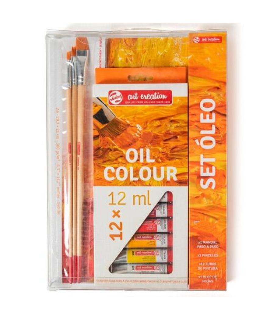 Talens art creation set óleo 12 tubos x 12ml colores surtidos