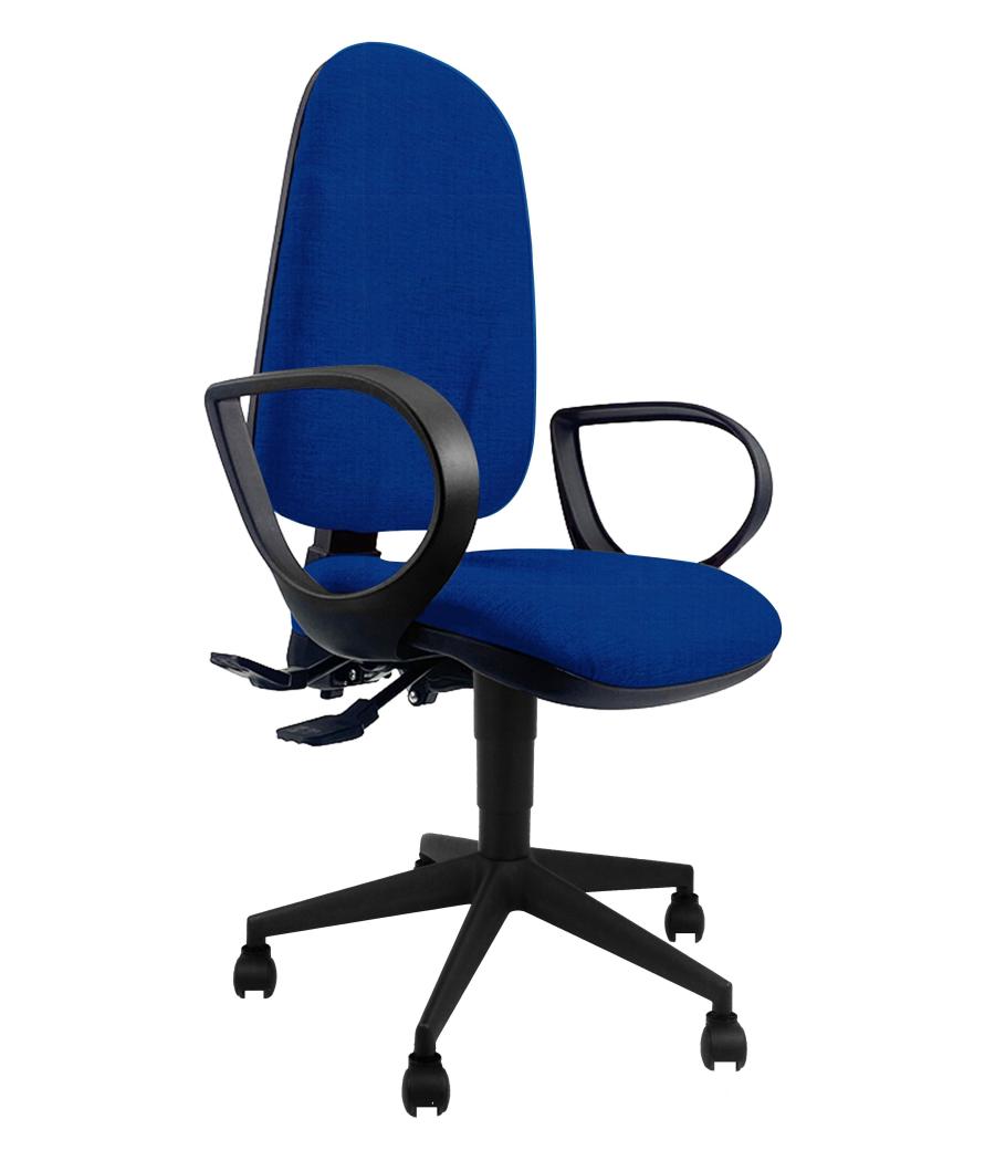 Unisit silla administrativa cp team azul reposabrazos fijos