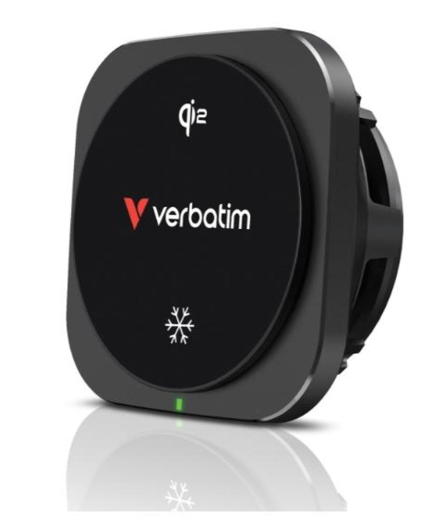 Verbatim cargador inalámbrico de telefono magnetico para el coche qi2