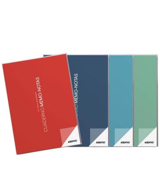 Additio cuaderno memo-notas a4 para el profesorado pvc 128 páginas c/surtidos