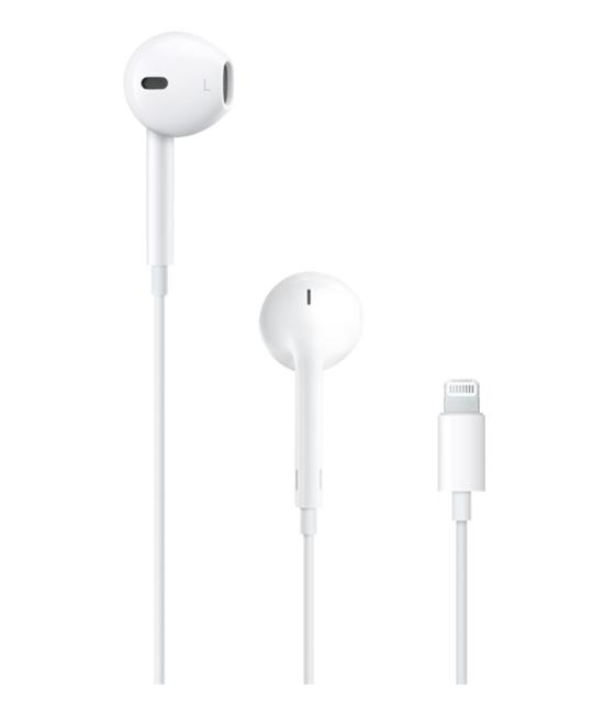 Apple earpods con cable y micro conector lightning