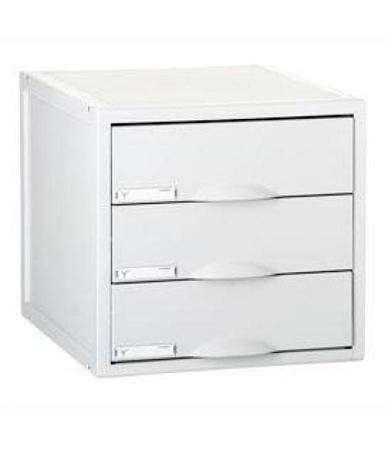 Archivo 2000 módulo archisystem de 3 cajones 356x316x303 mm gris