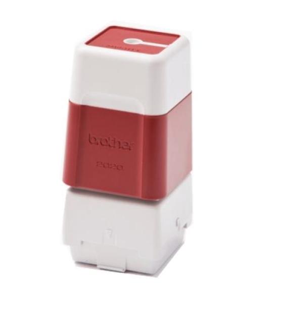 Brother montura de sello rojo de 20mmx20mm (unidad)