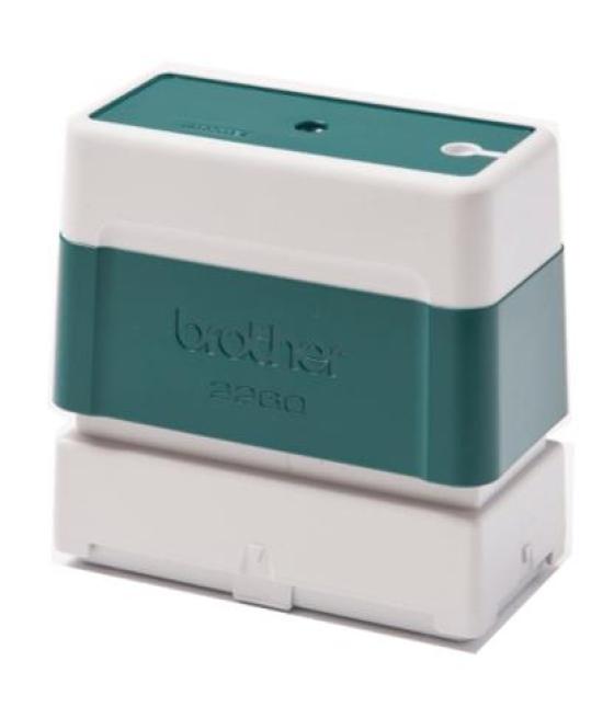 Brother montura de sello verde de 22mmx60mm (unidad)