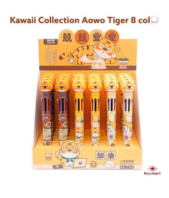 Roymart bolis de 8 colores tiger surtidos expositor 24 ud