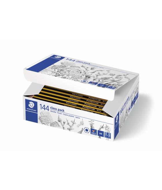 Staedtler lápiz noris hb 120-2 caja 144 ud