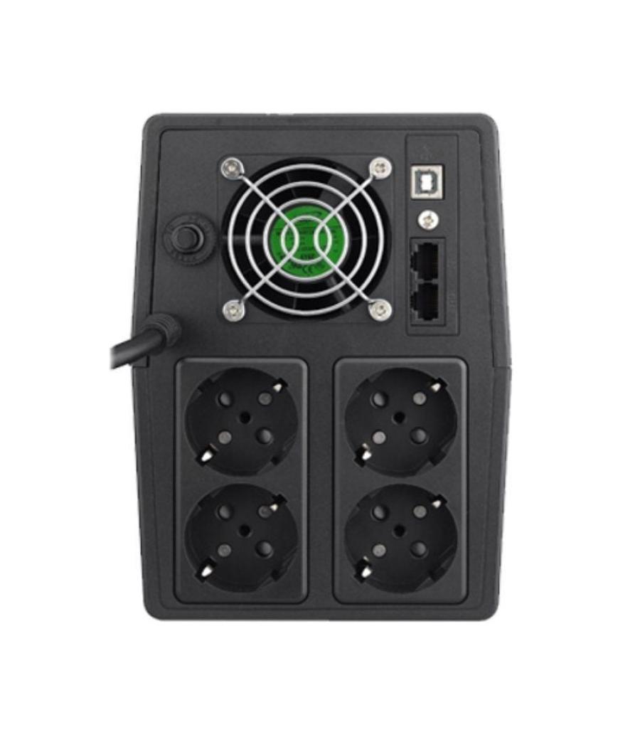 Sai línea interactiva phasak 2000 va lcd/ 2000va/ 4 salidas/ formato torre