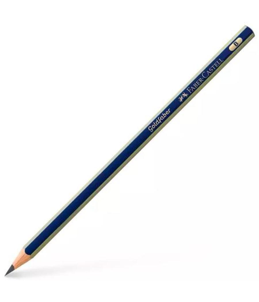 Faber castell lápiz de grafito goldfaber 1221 b