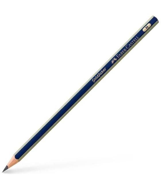 Faber castell lápiz de grafito 1221 goldfaber h