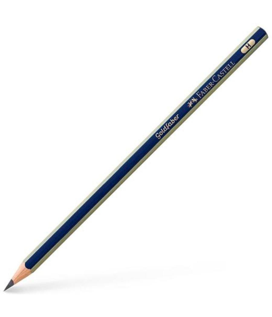 Faber castell lápiz de grafito 1221 goldfaber h