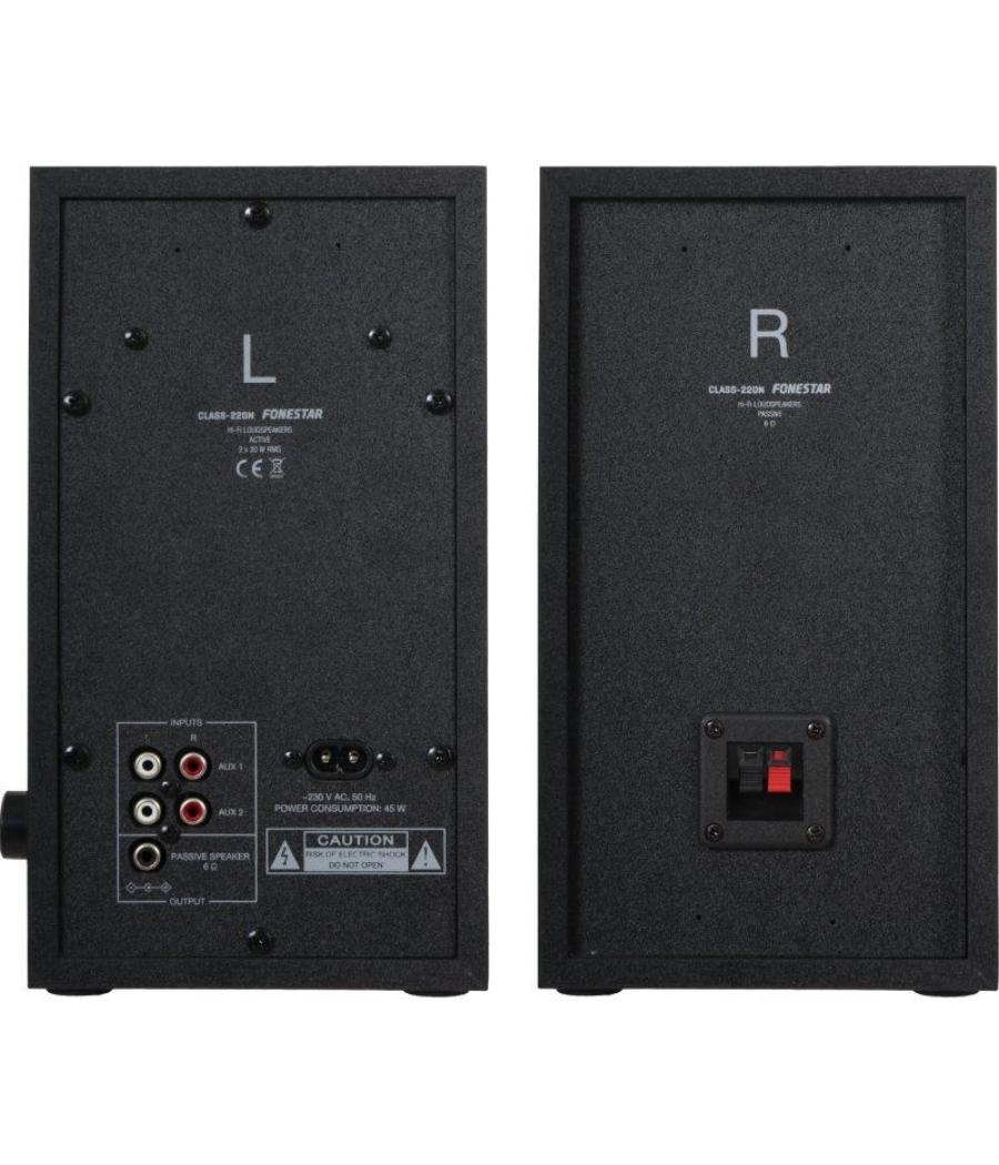 Altavoces fonestar class-220n/ 80w/ 2.0