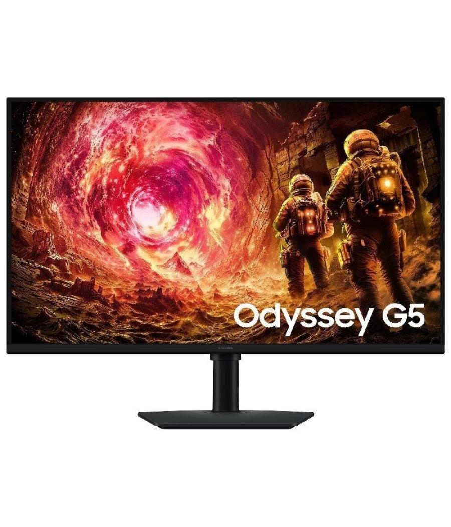 Monitor gaming samsung odyssey g5 s32fg502eu 32'/ qhd/ 1ms/ 180hz/ ips/ regulable en altura/ negro