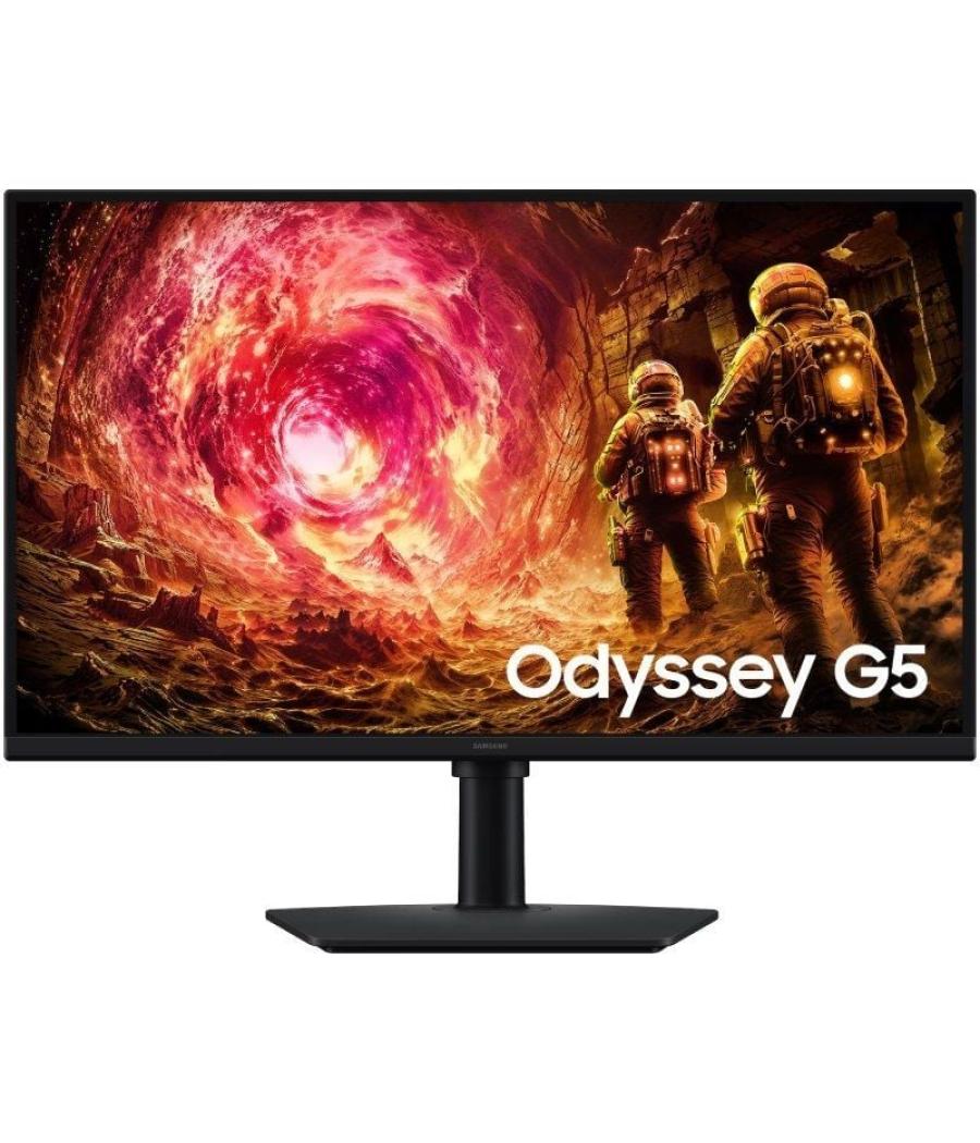 Monitor gaming samsung odyssey g5 g50f s27fg502eu 27'/ qhd/ 1ms/ 180hz/ ips/ regulable en altura/ negro