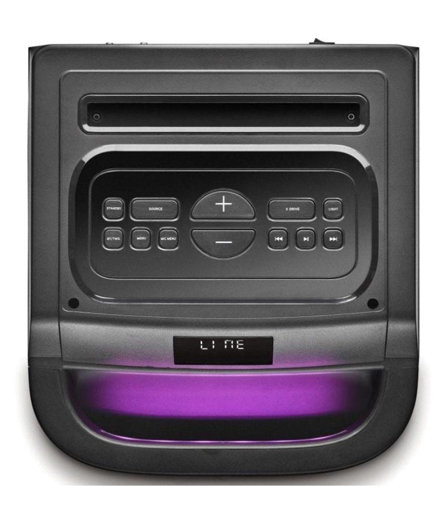 Altavoz con bluetooth ngs wild space 3/ 4000w