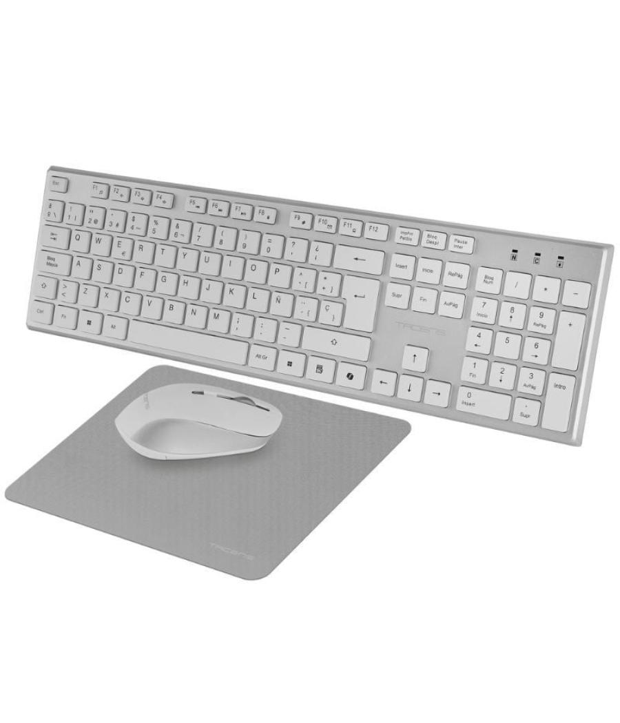 Pack gaming tacens zenith/ teclado inalámbrico + ratón inalámbrico + alfombrilla