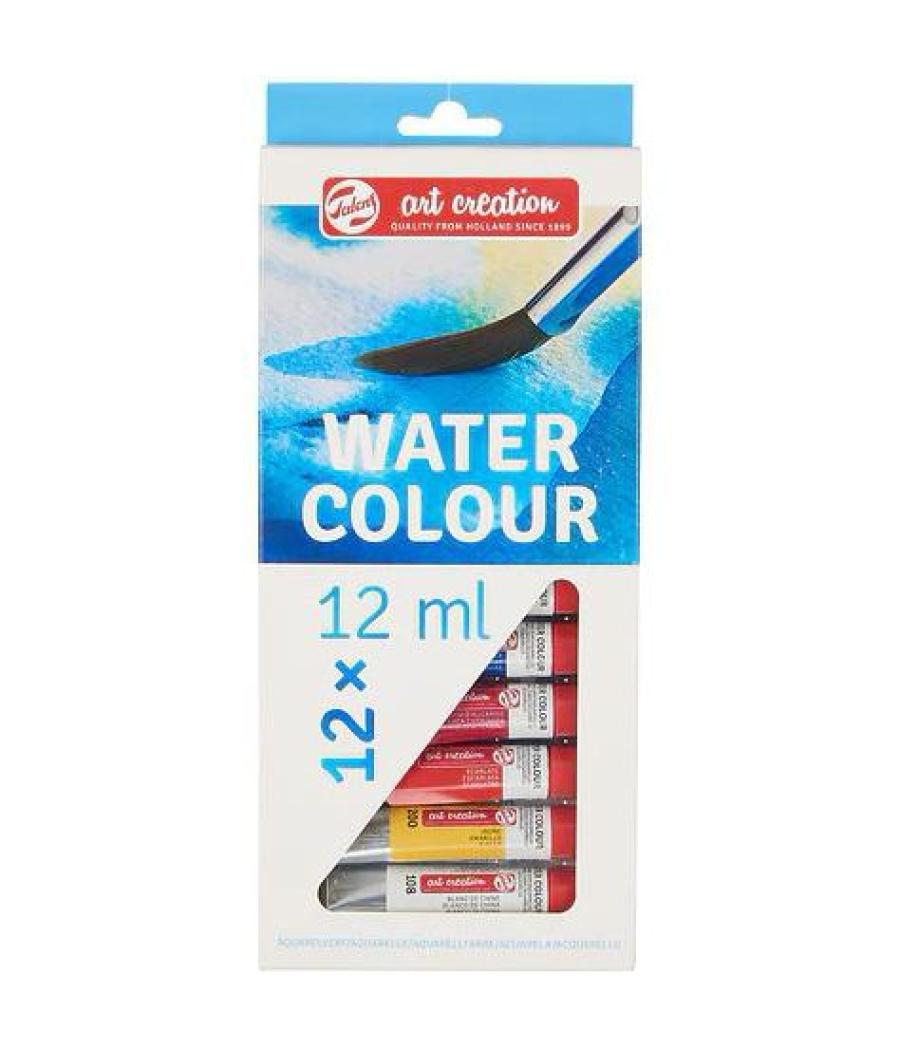 Talens art creation set de acuarelas tubo 12ml c/surtidos estuche 12 ud