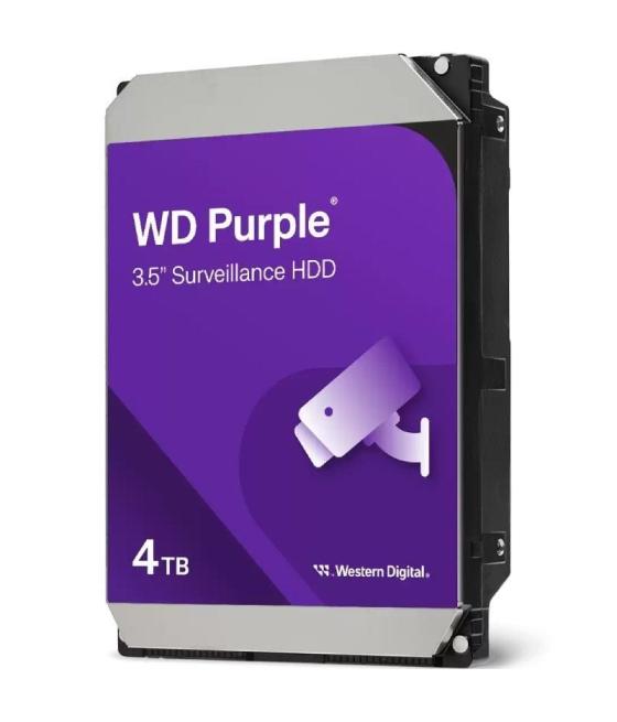 Disco duro western digital wd purple surveillance 4tb/ 3.5'/ sata iii/ 128mb