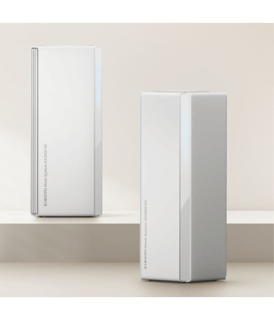 Sistema mesh xiaomi system ax3000 ne 3000mbps/ 2.4ghz 5ghz/ pack de 2
