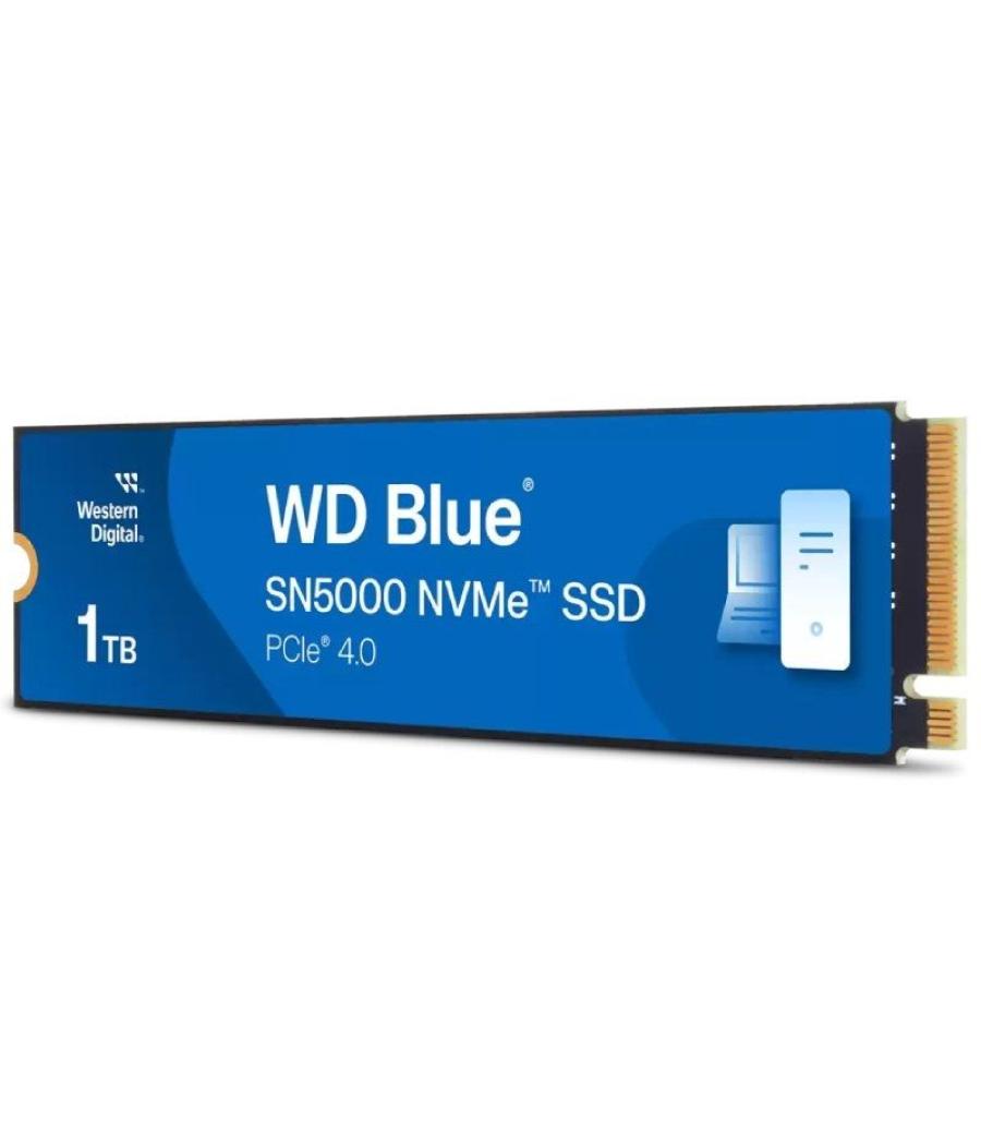 Disco ssd western digital wd blue sn5000 1tb/ m.2 2280 pcie gen4/ full capacity