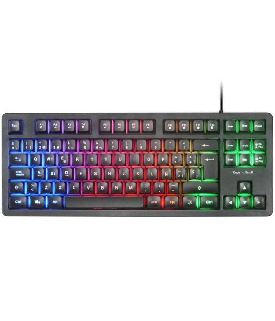 Pack gaming mars gaming mcp-rgb3/ teclado rgb + ratón óptico + alfombrilla xxl + auriculares